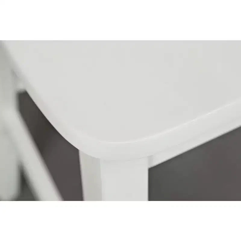 Set aus 2 klassischen X-Back Barhockern aus Massivholz – zeitgenössische Hartholz-Barhocker für Küche und Esszimmer  