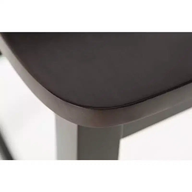Set aus 2 klassischen X-Back Barhockern aus Massivholz – zeitgenössische Hartholz-Barhocker für Küche und Esszimmer  